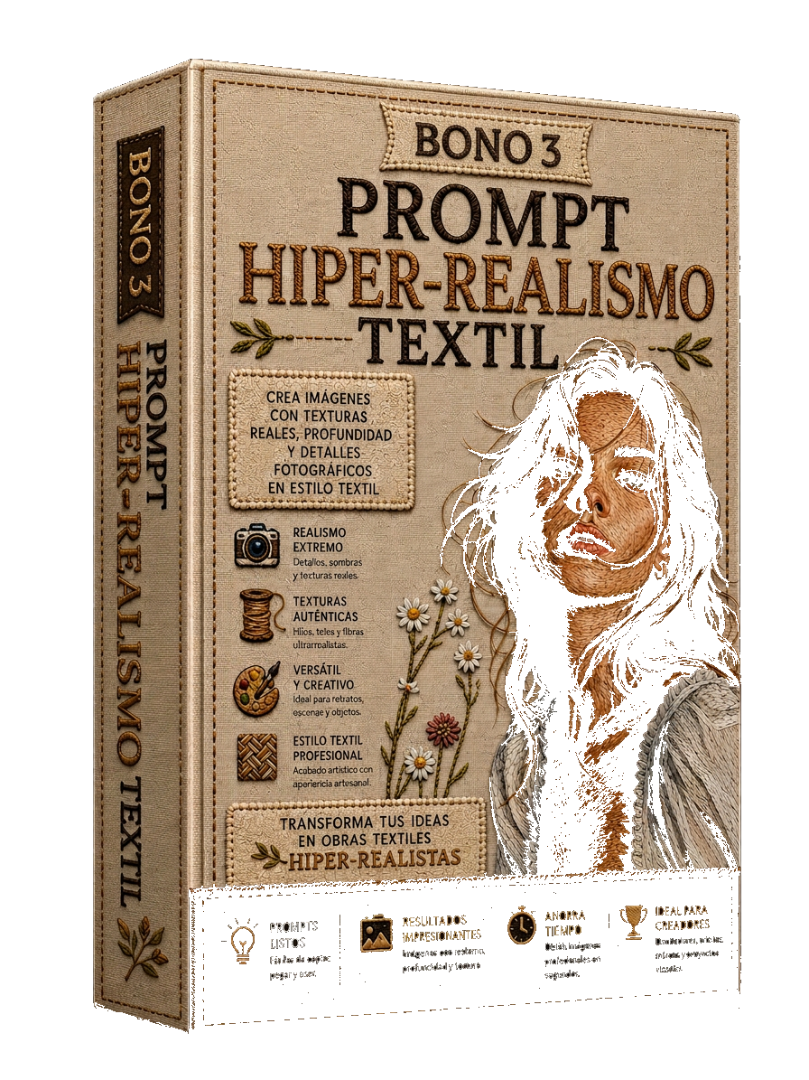 Bono 3: Prompt Hiper-Realismo Textil